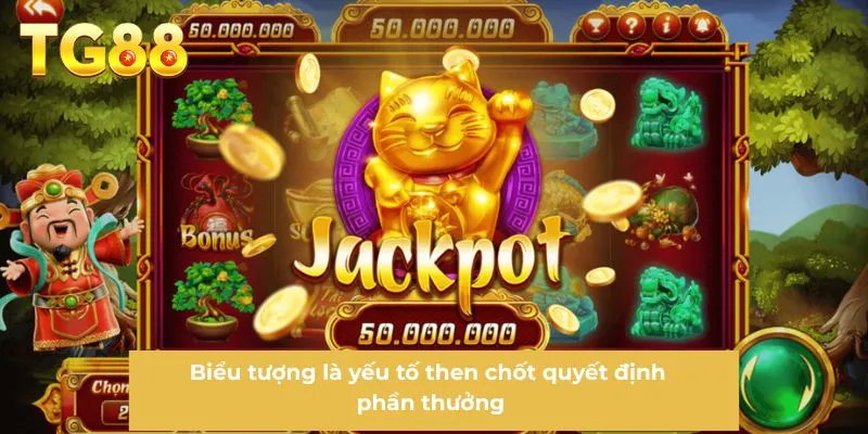 Biểu tượng là yếu tố then chốt quyết định phần thưởng